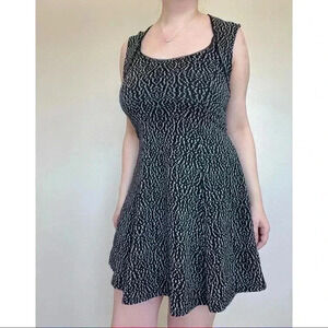 UO Silence and Noise Fit and Flare Dress